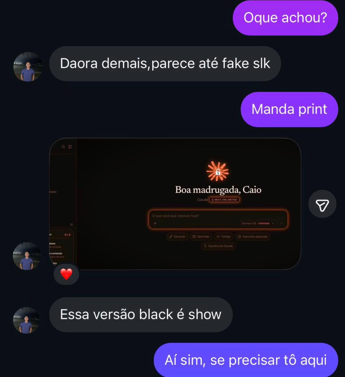 Depoimento real de um usuário do Claude 20X