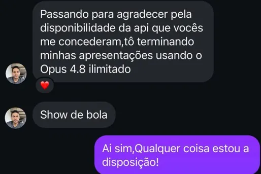 Depoimento real de um usuário do Claude 20X